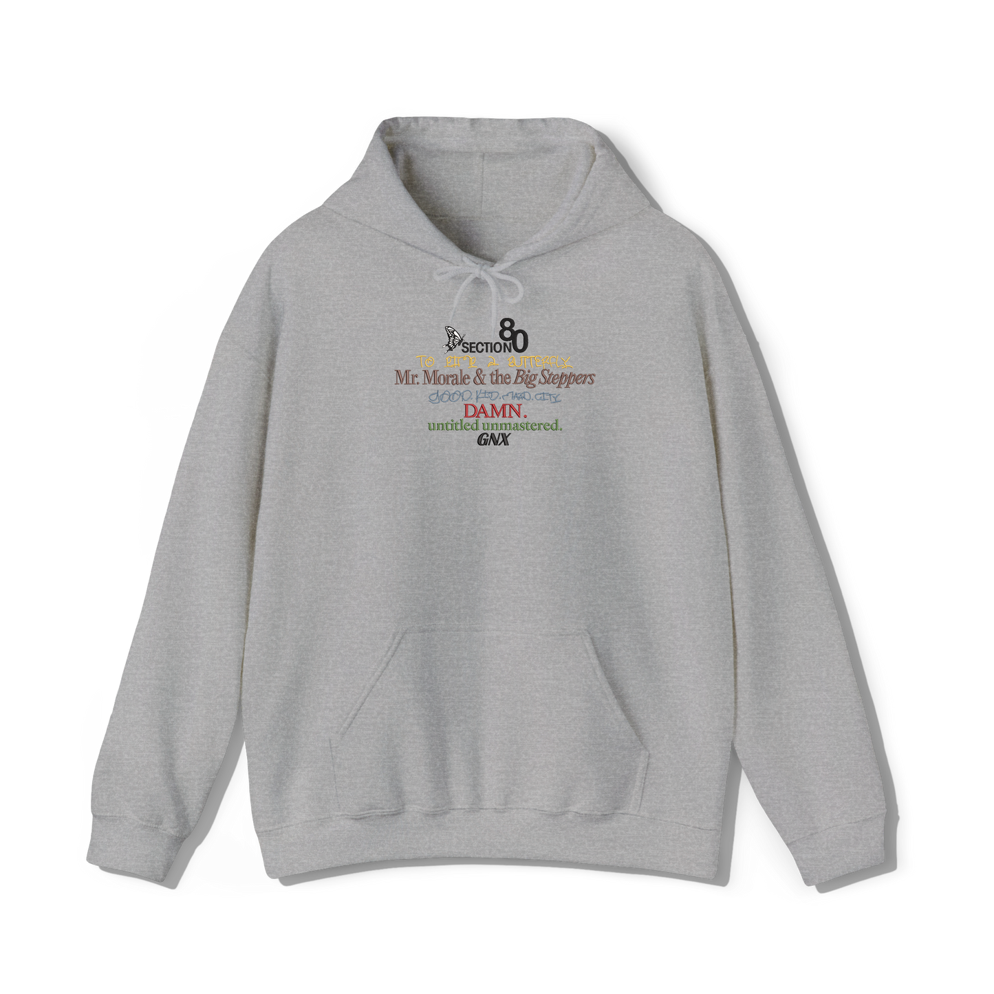 Kendrick Lamar Albums Hoodie