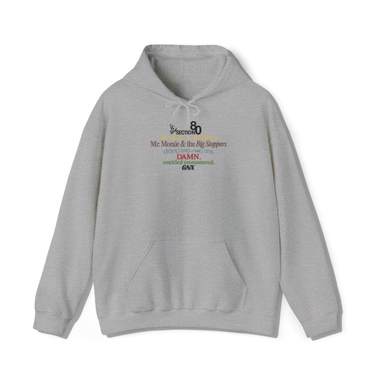 Kendrick Lamar Albums Hoodie