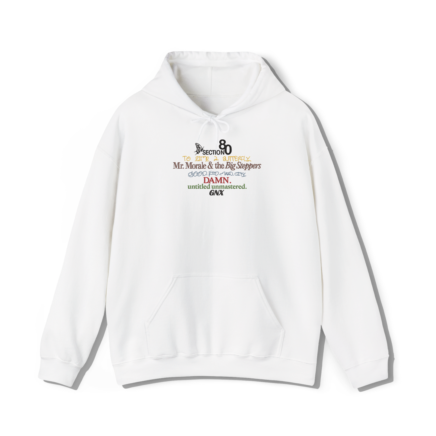 Kendrick Lamar Albums Hoodie