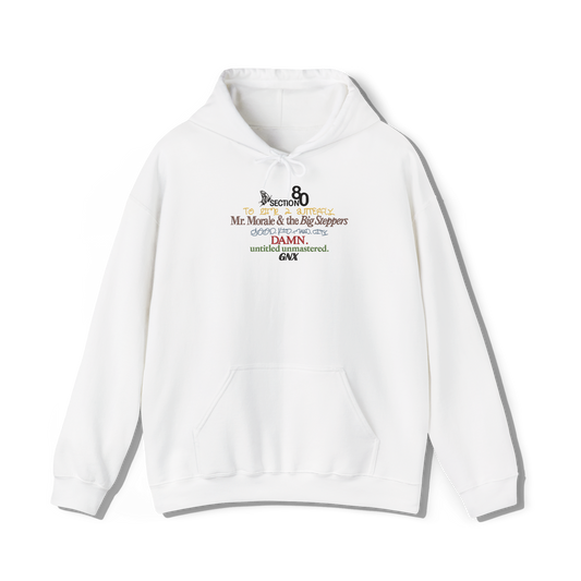 Kendrick Lamar Albums Hoodie