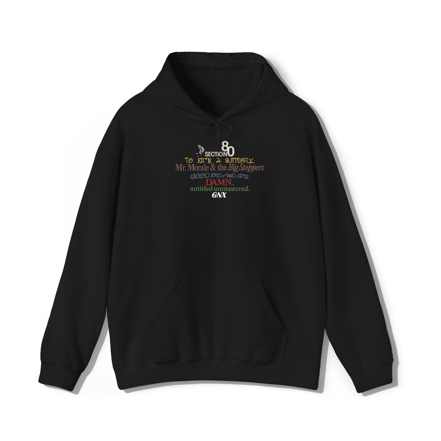 Kendrick Lamar Albums Hoodie