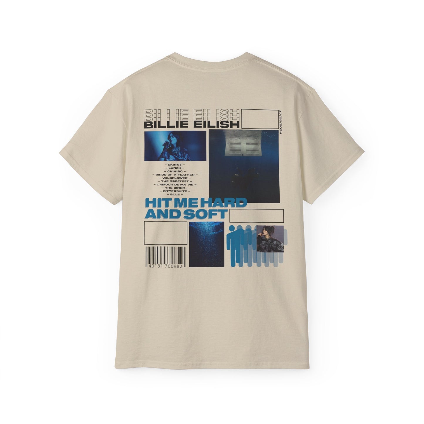 Hit me hard and soft infographic T-Shirt