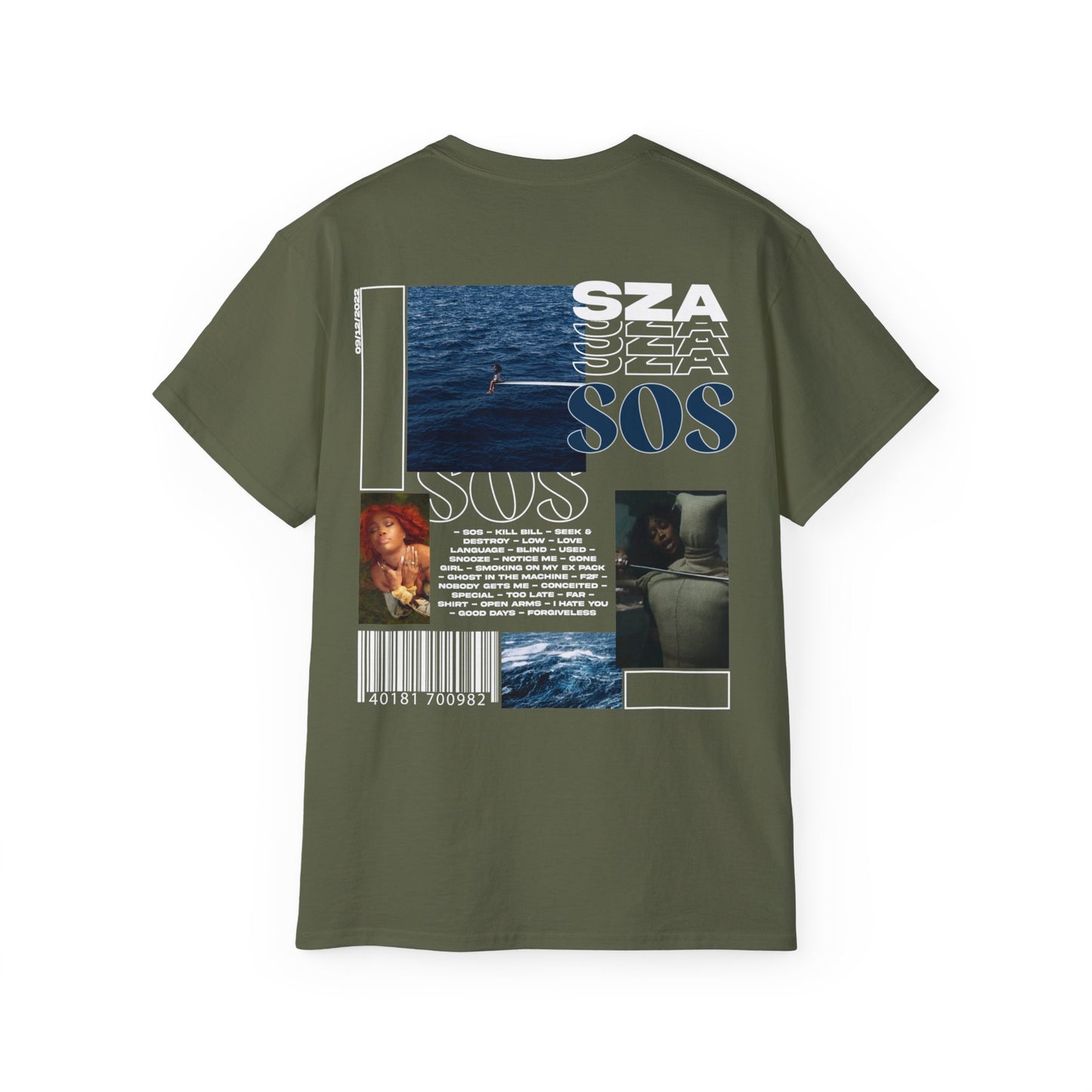 SOS Infographic Tshirt