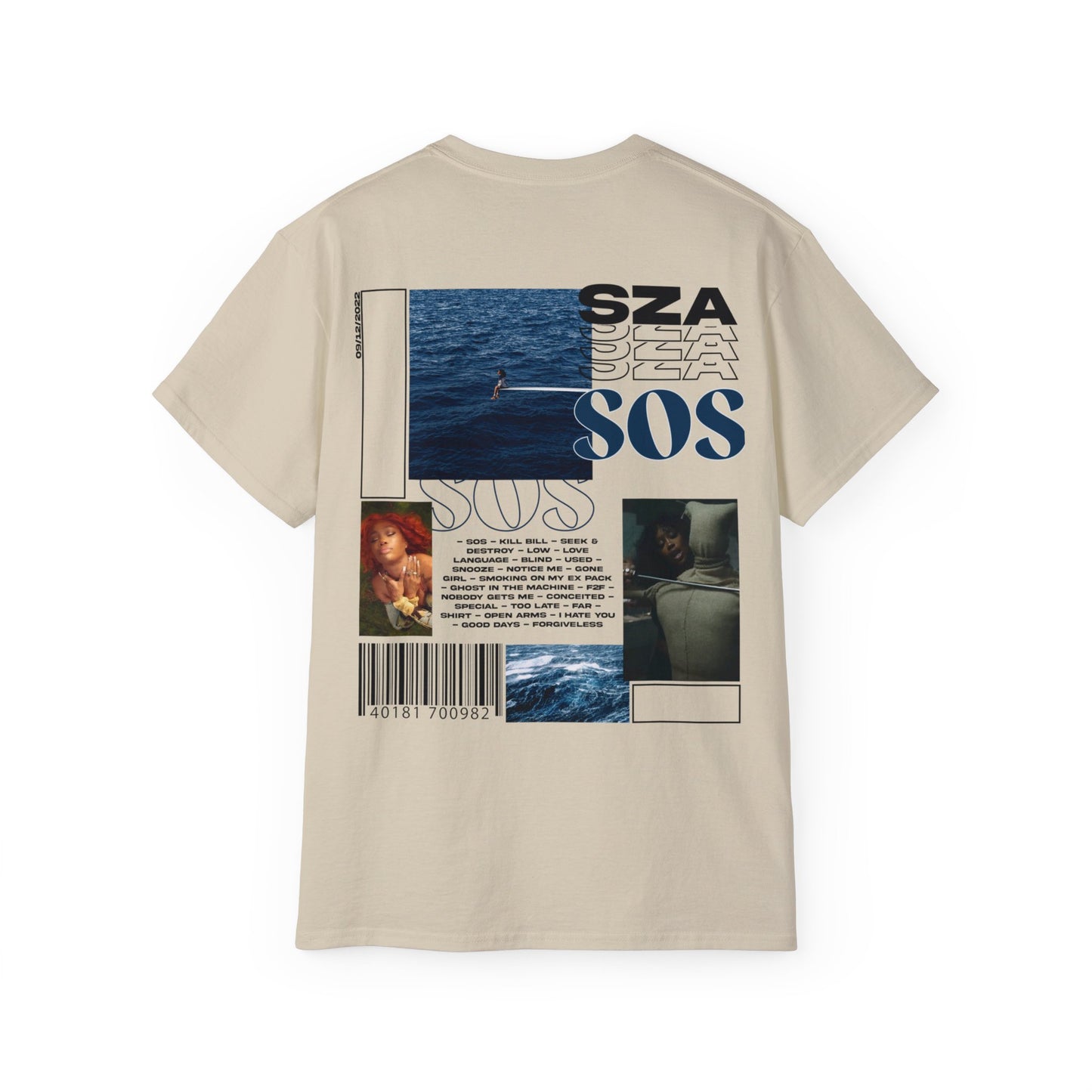 SOS Infographic Tshirt