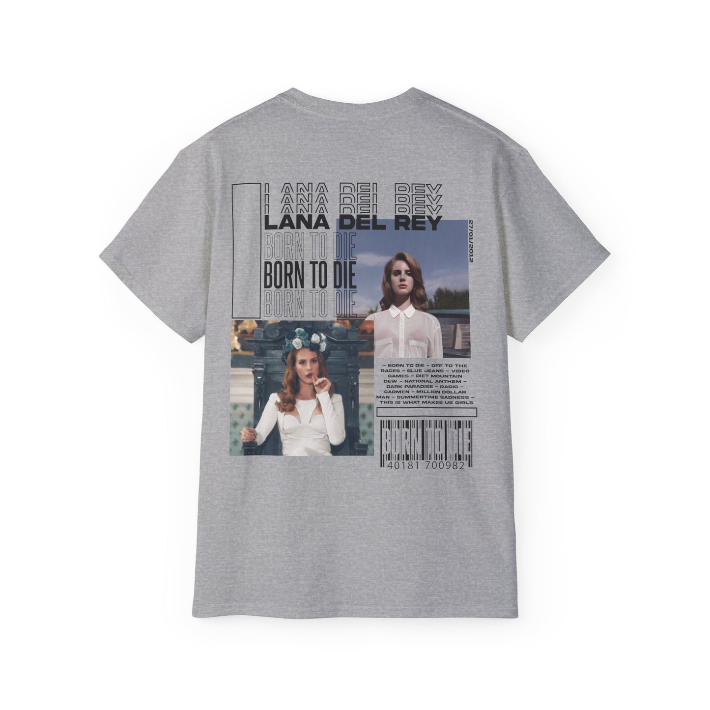 Born to Die Infographic T-Shirt