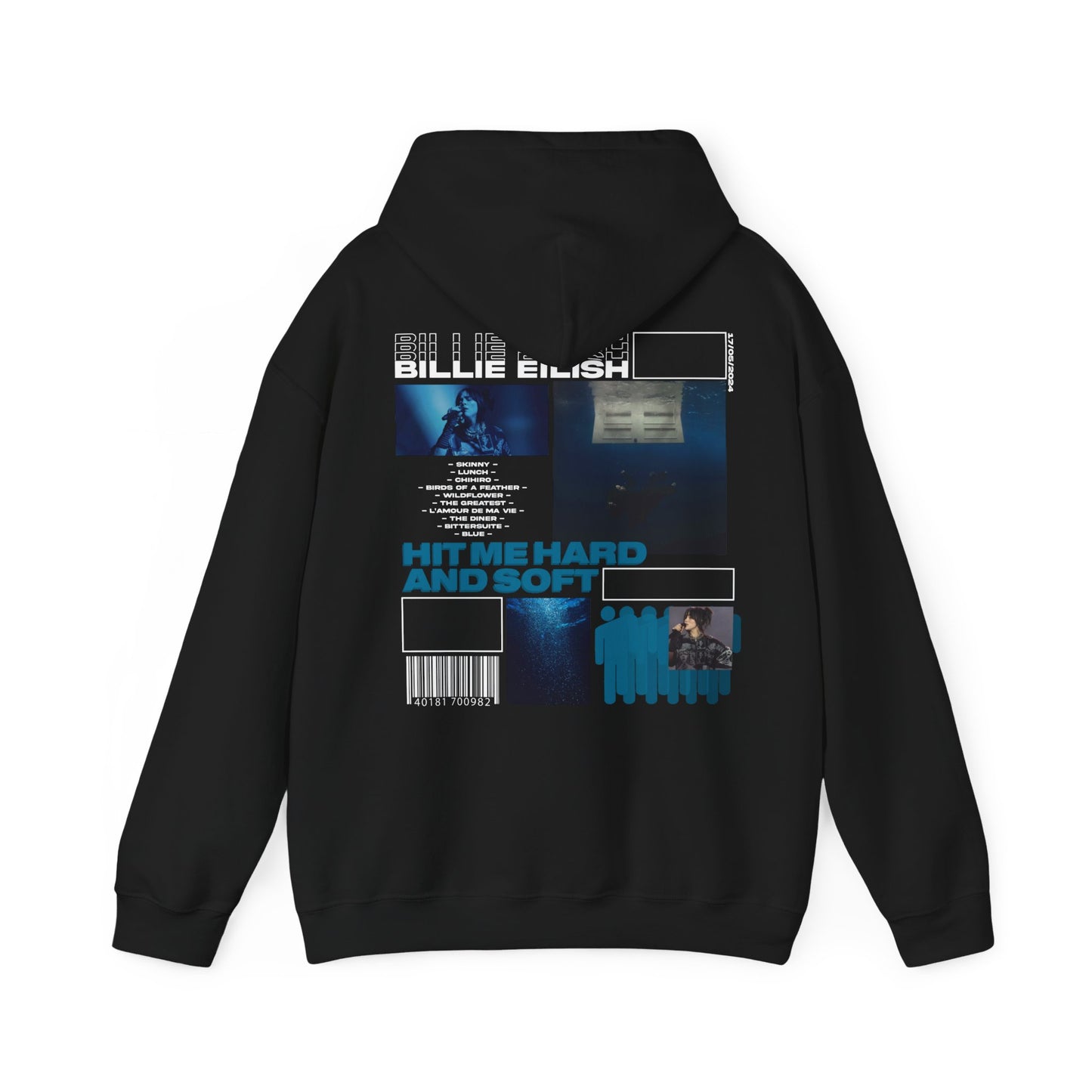 Hit Me Hard And Soft Infographic Hoodie