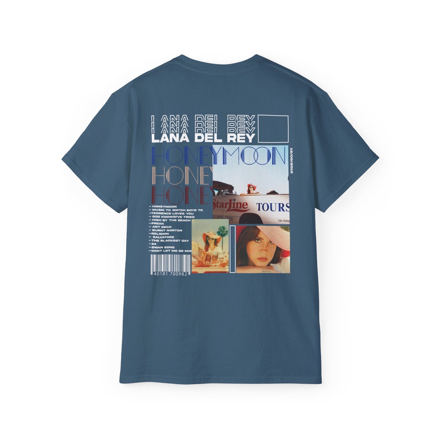 Honeymoon Infographic T--shirt