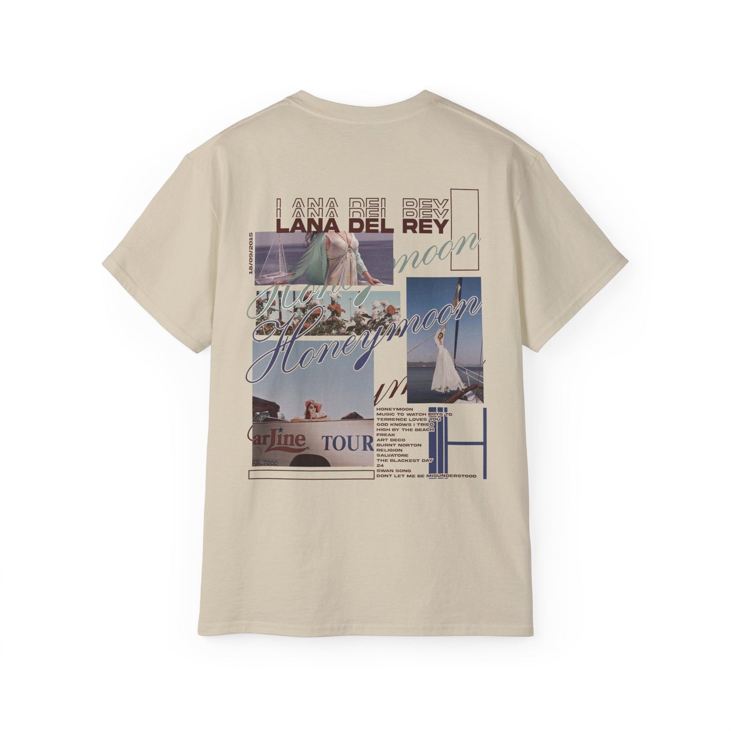 Honeymoon Infographic T--shirt