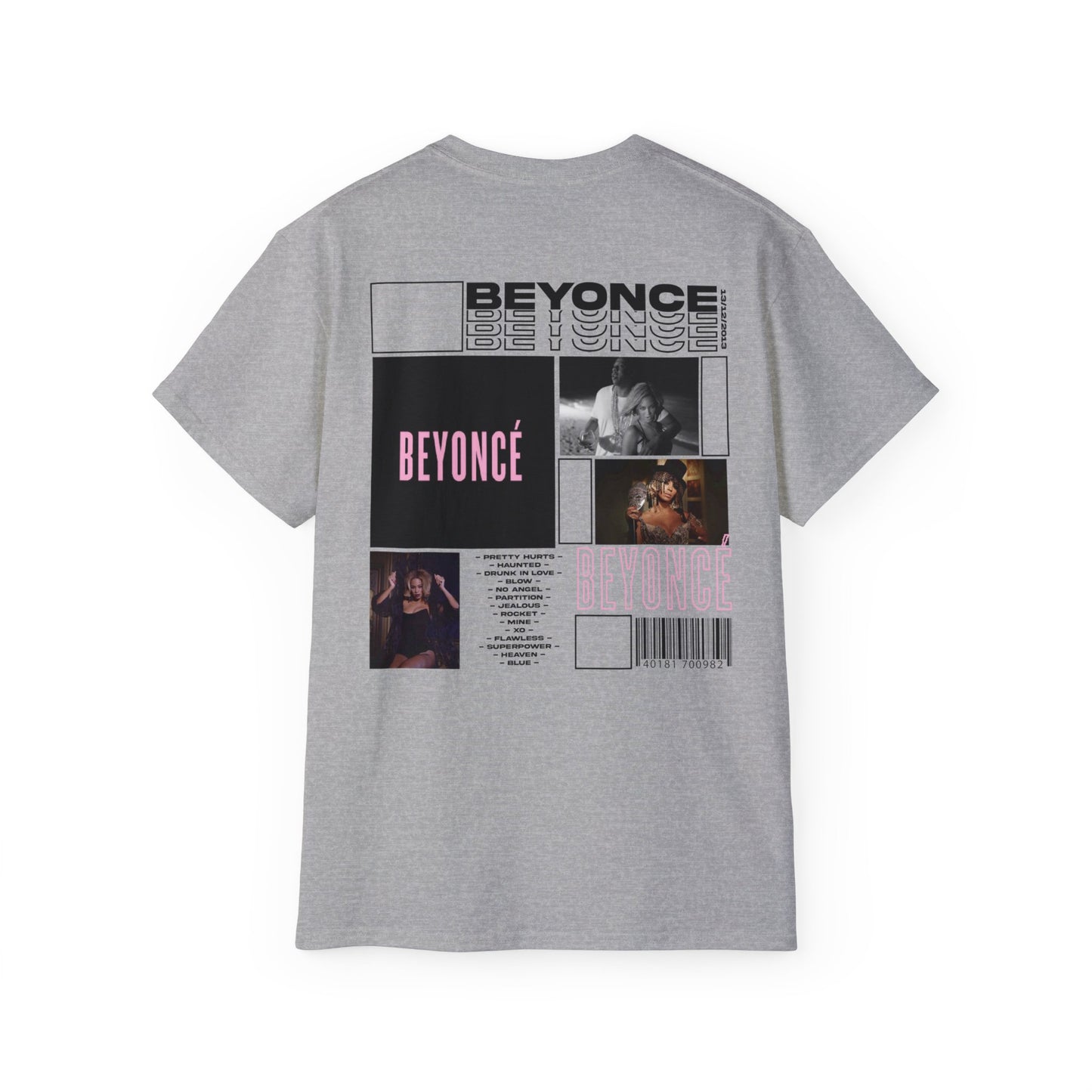 Beyonce Infographic Tshirt