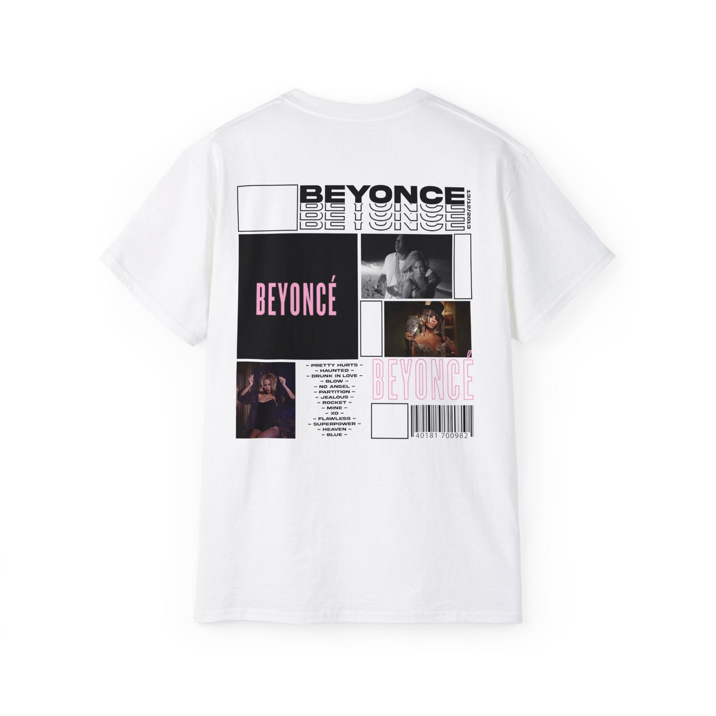 Beyonce Infographic Tshirt