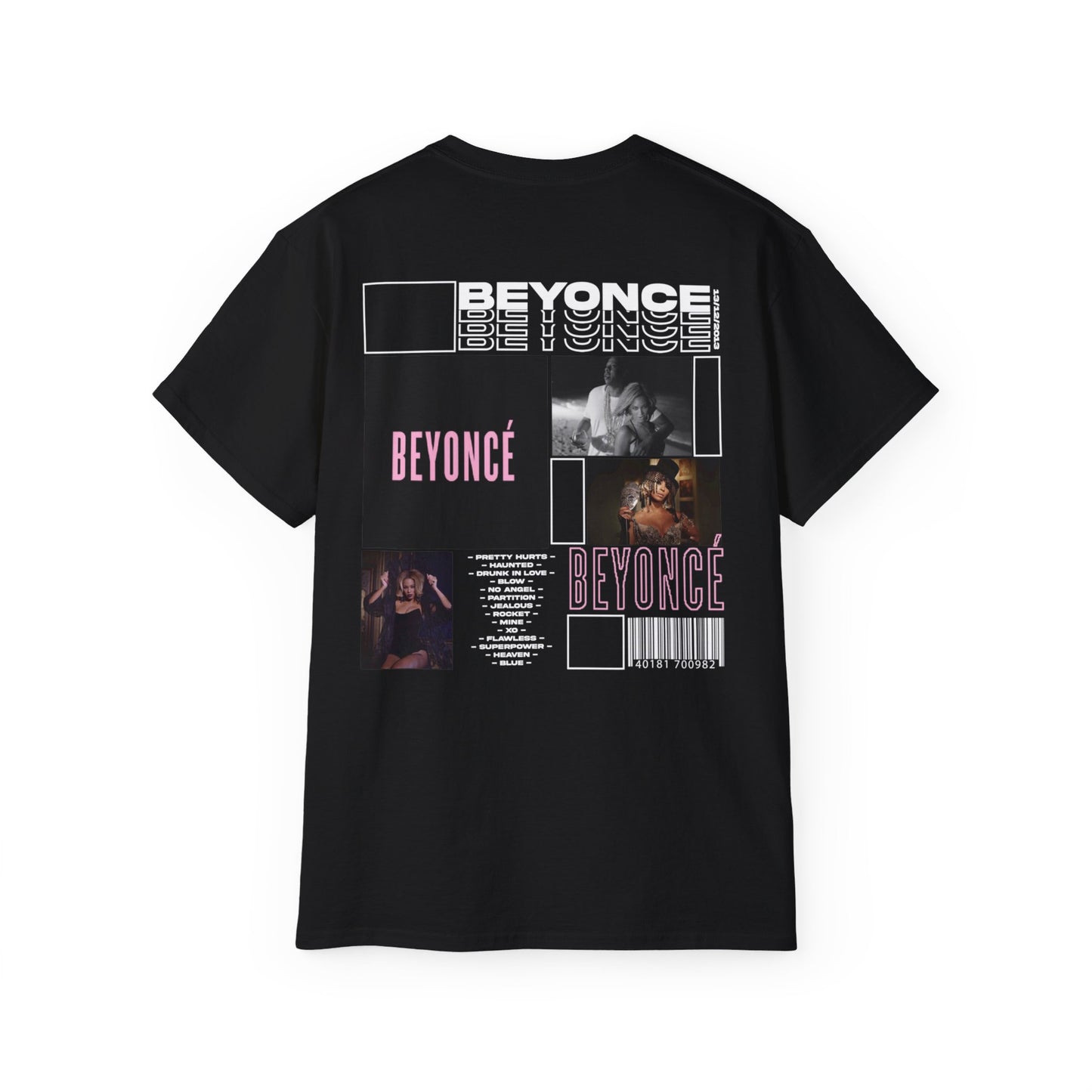 Beyonce Infographic Tshirt