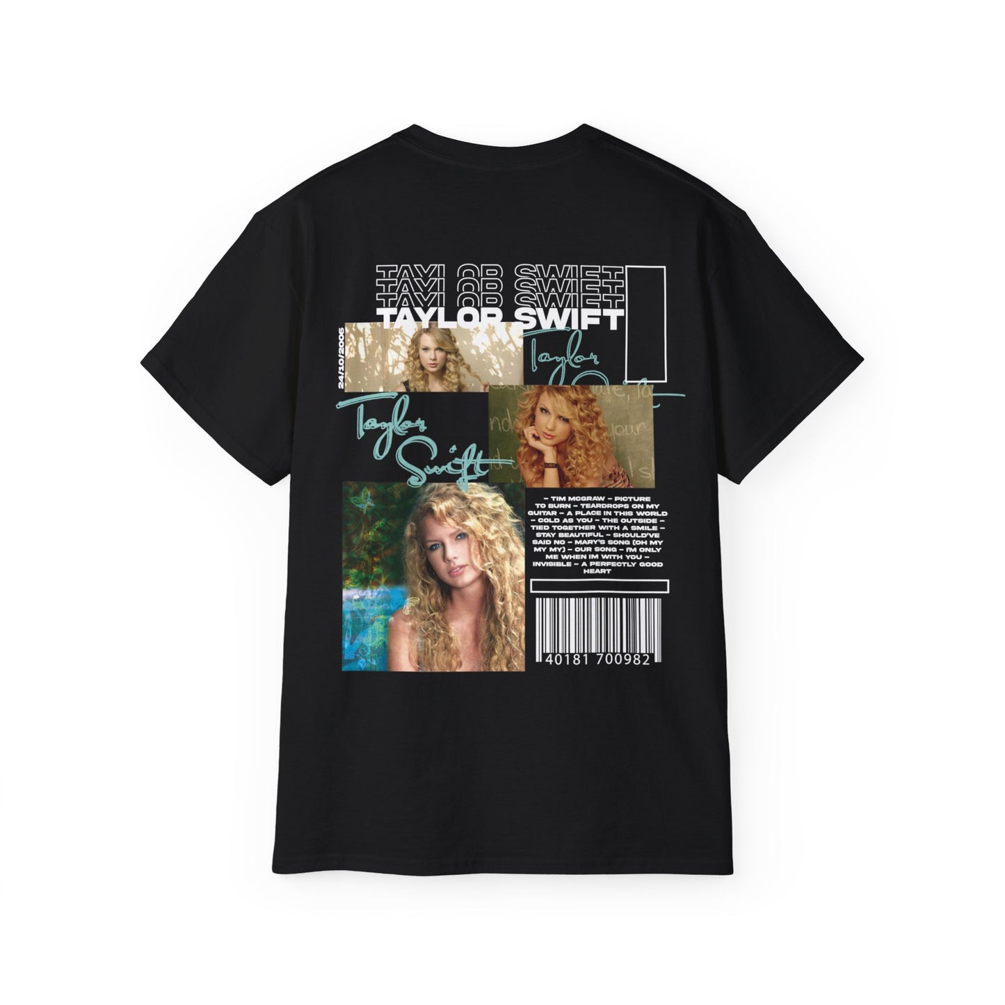 Taylor Swift Infographic T-shirt