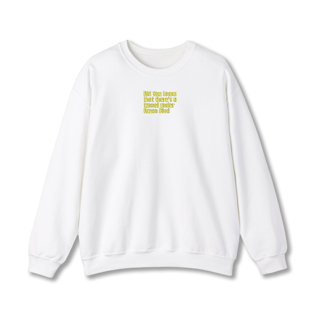 Ocean Blvd Embroidered Album Sweatshirt