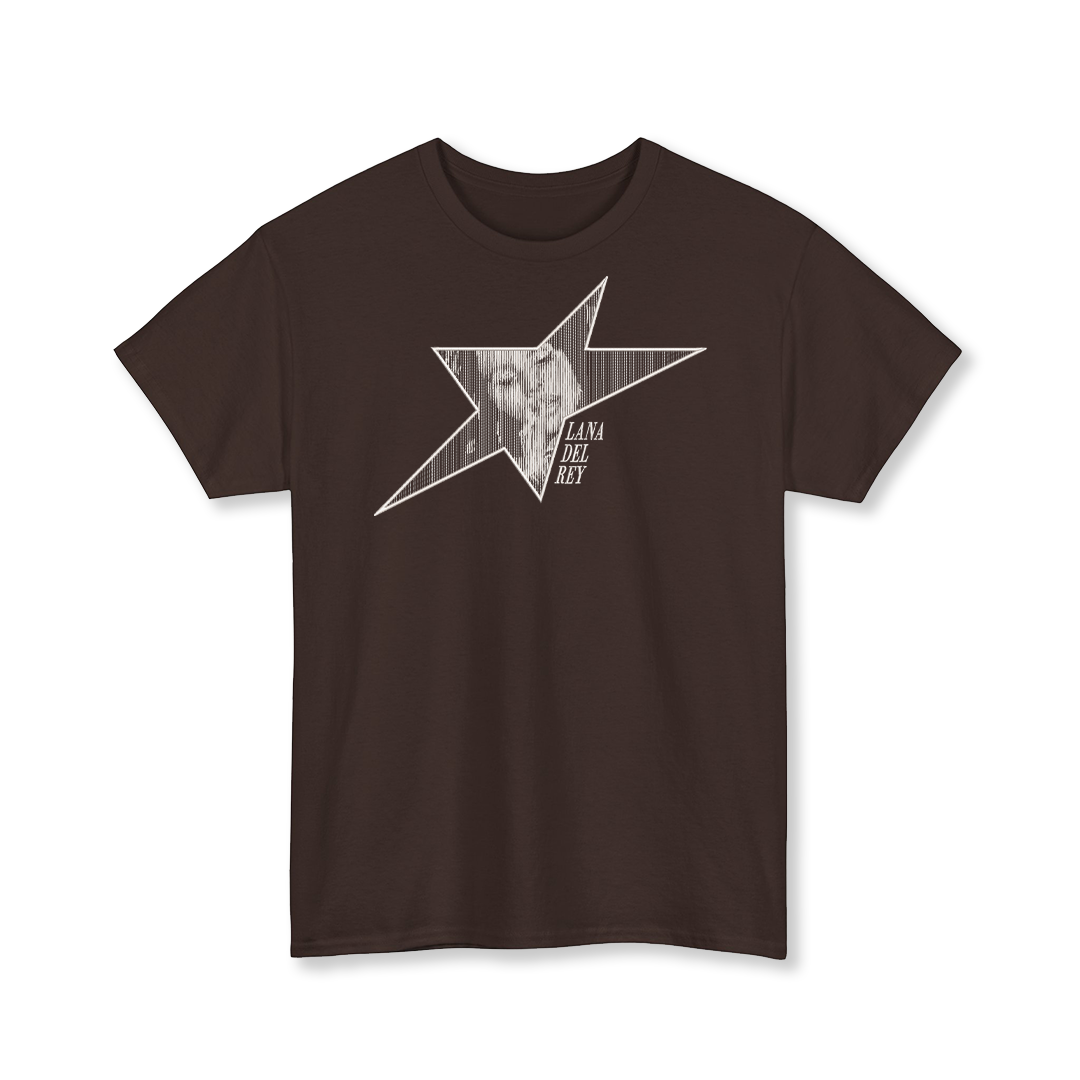 Lana Del Rey Halftone Embroidered T-Shirt