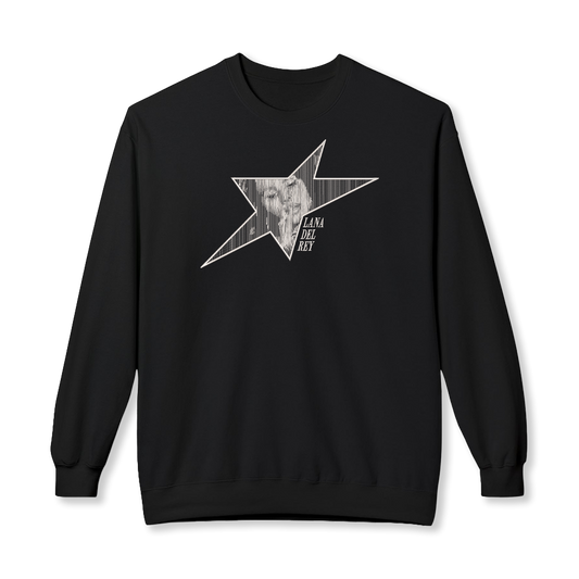 Lana Del Rey Halftone Embroidered Sweatshirt