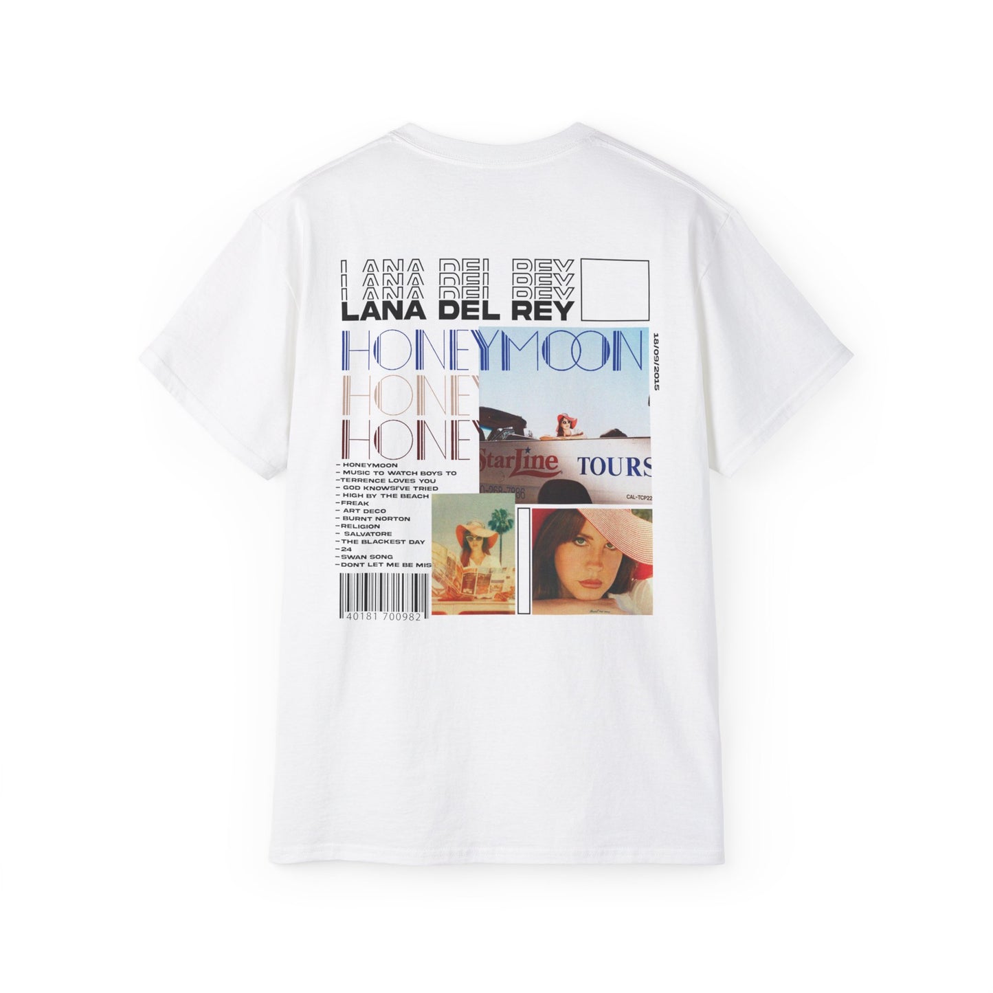 Honeymoon Infographic T--shirt