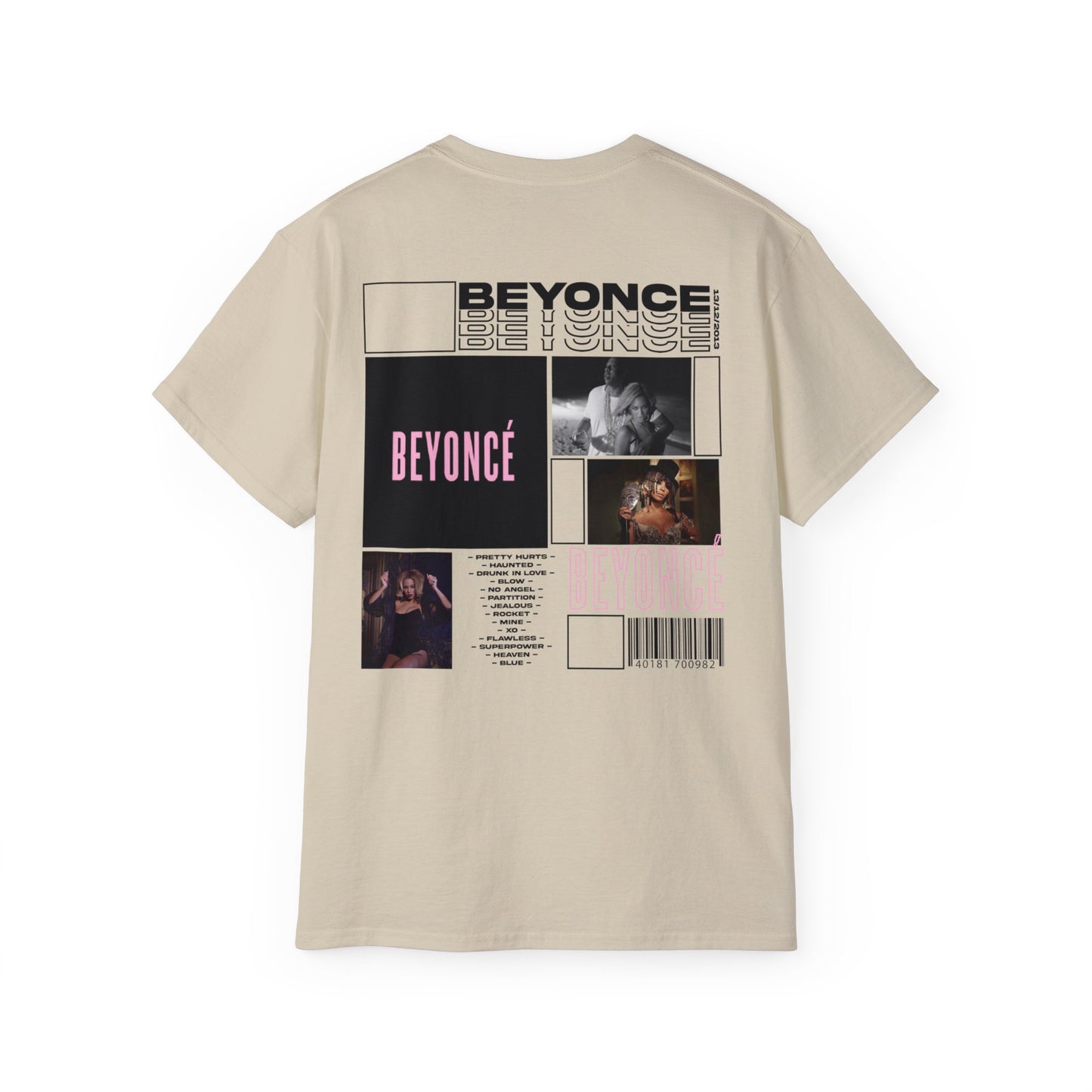 Beyonce Infographic Tshirt