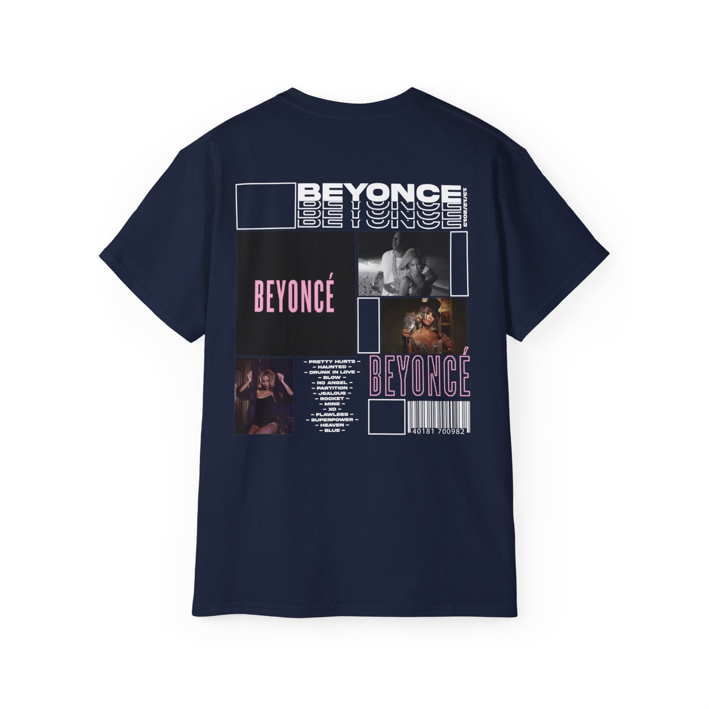 Beyonce Infographic Tshirt