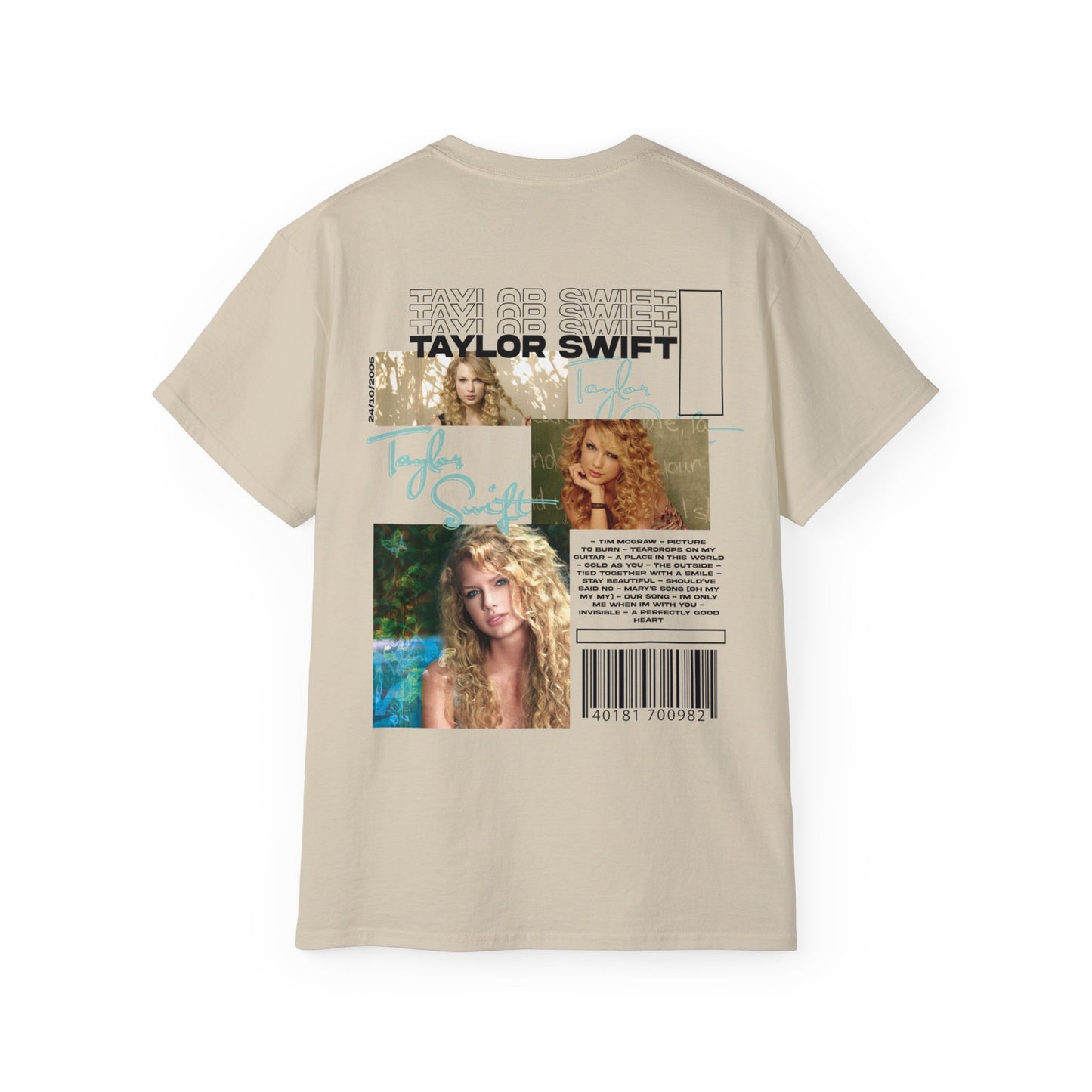 Taylor Swift Infographic T-shirt