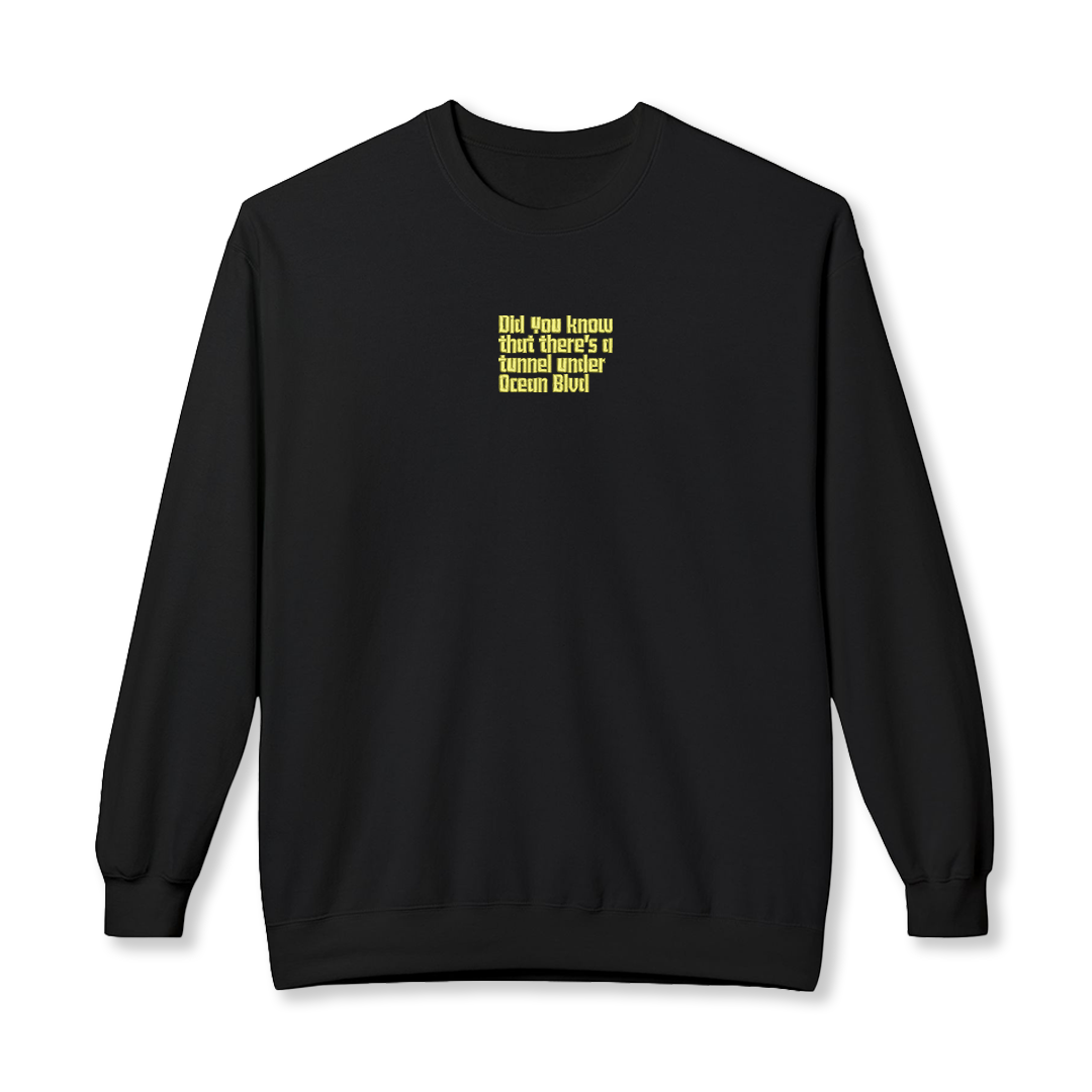 Ocean Blvd Embroidered Album Sweatshirt