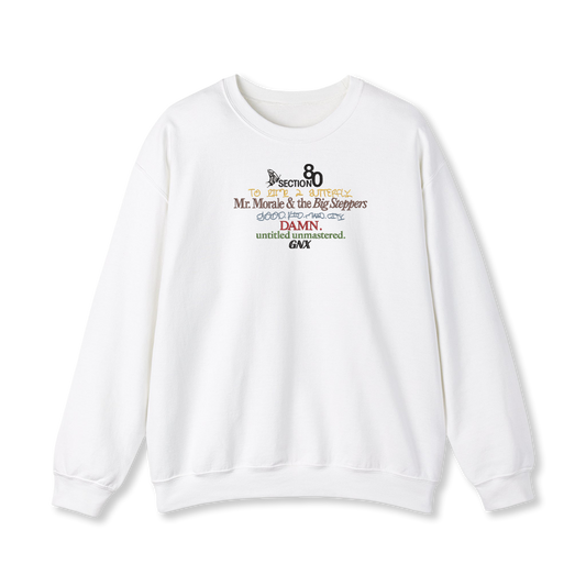 Kendrick Lamar Albums Sweatshirt