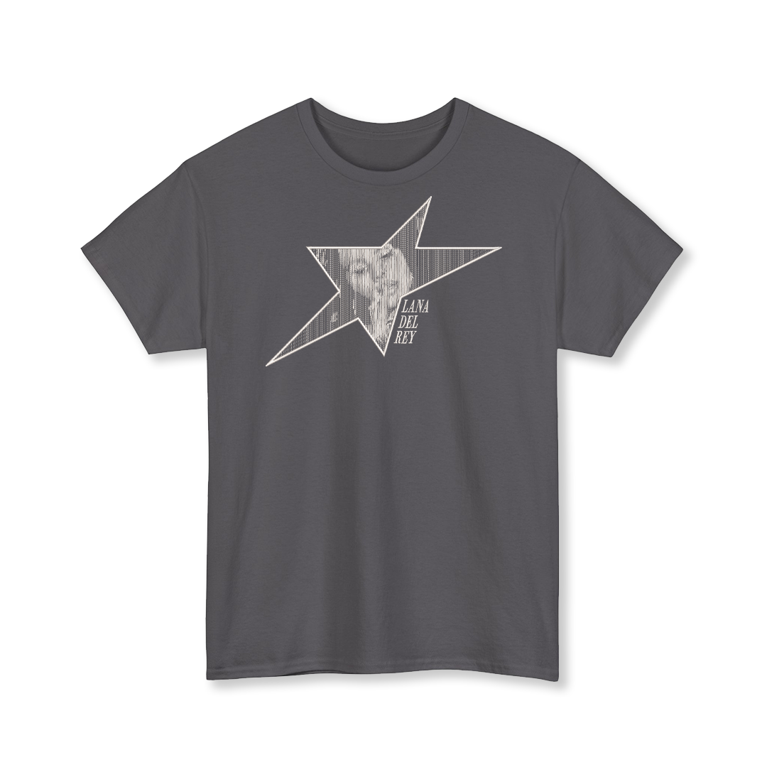 Lana Del Rey Halftone Embroidered T-Shirt