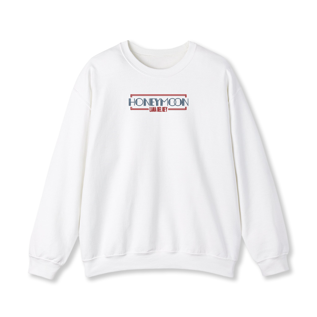 Honeymoon Embroidered Album Sweatshirt