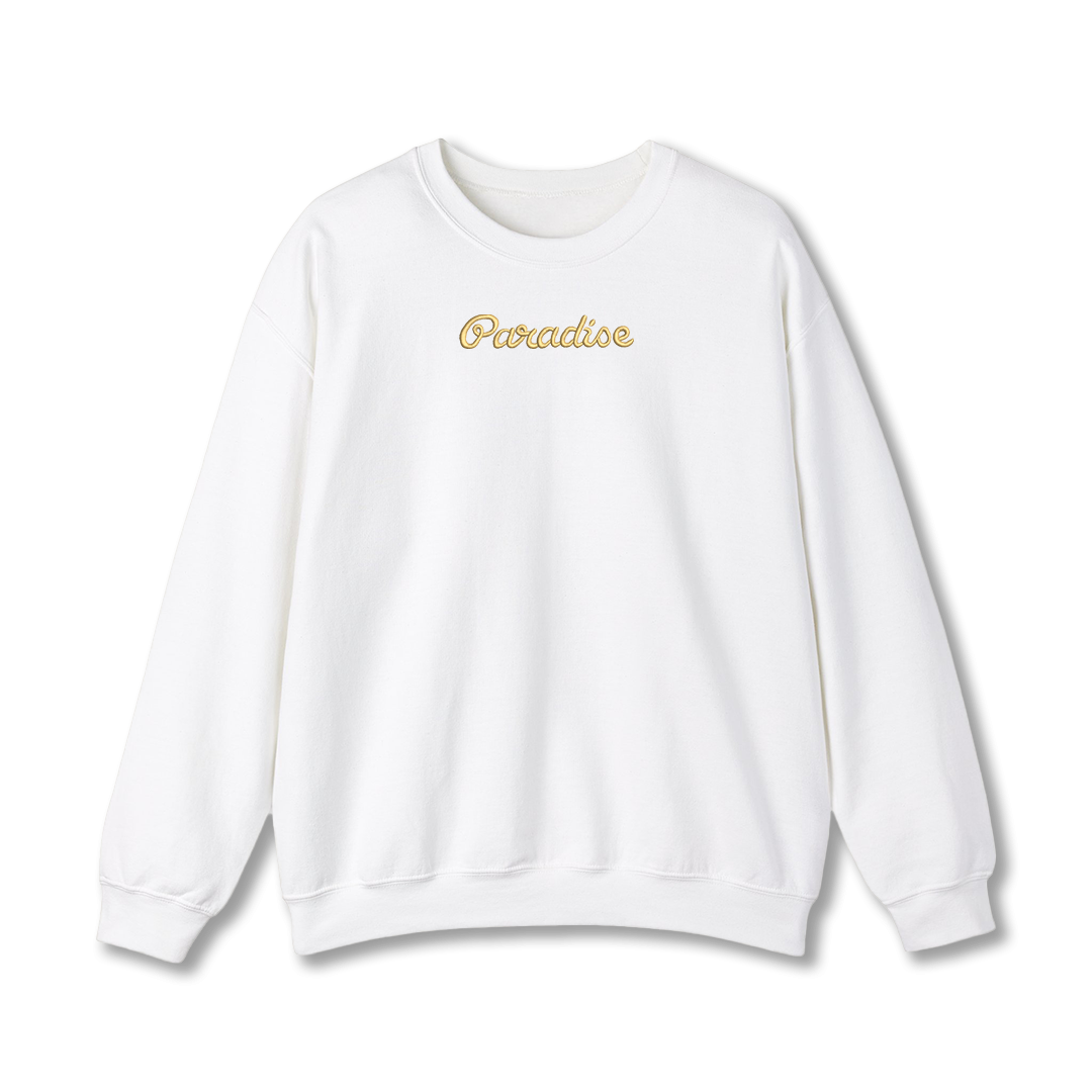 Paradise Embroidered Album Sweatshirt