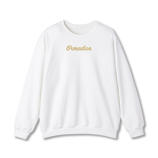 Paradise Embroidered Album Sweatshirt