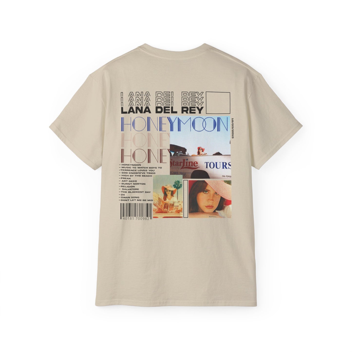 Honeymoon Infographic T--shirt