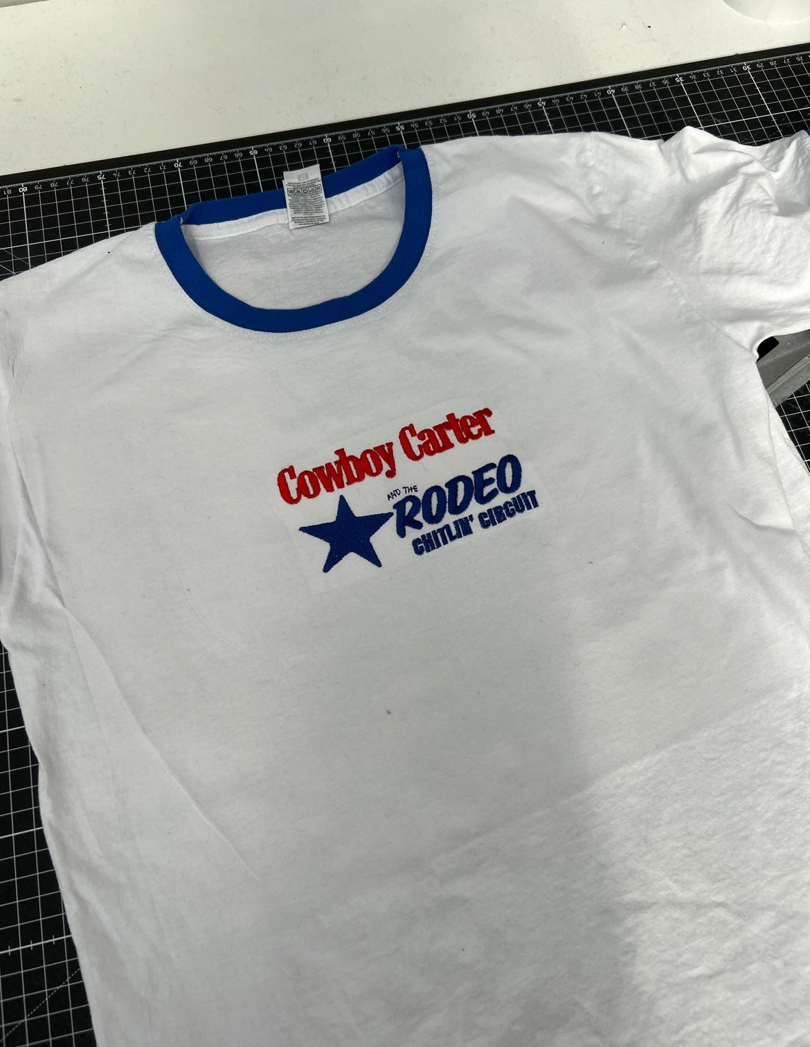 Discounted Cowboy Carter Ringer Tee