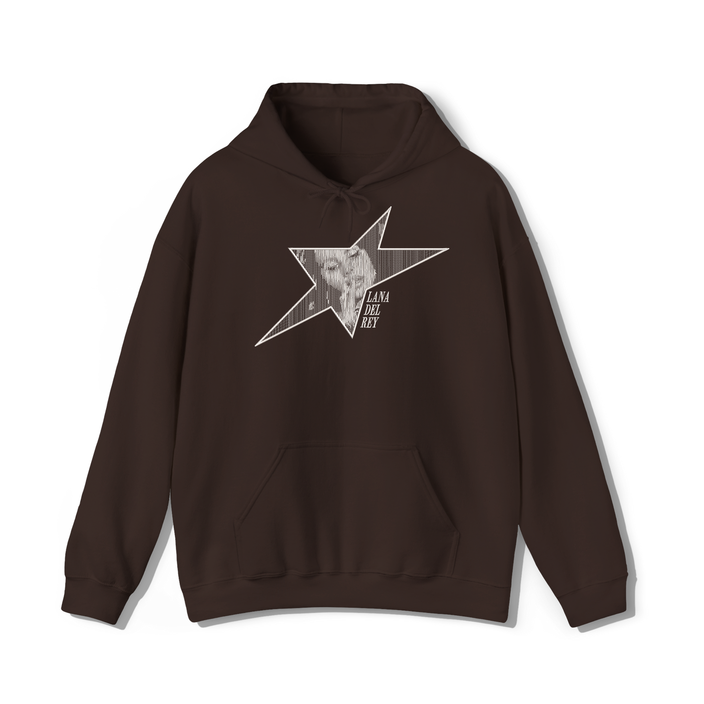 Lana Del Rey Halftone Embroidered Hoodie