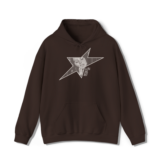 Lana Del Rey Halftone Embroidered Hoodie