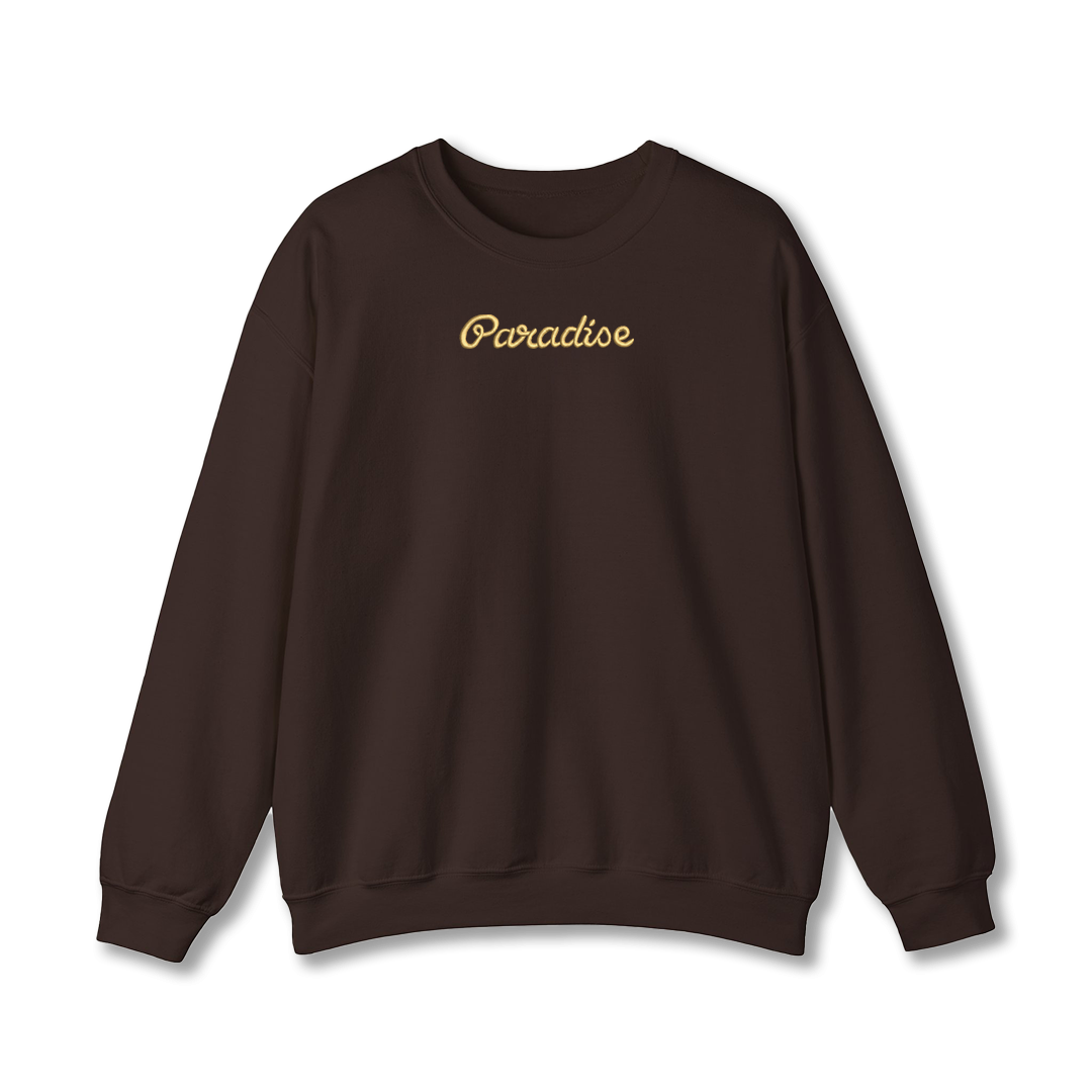 Paradise Embroidered Album Sweatshirt