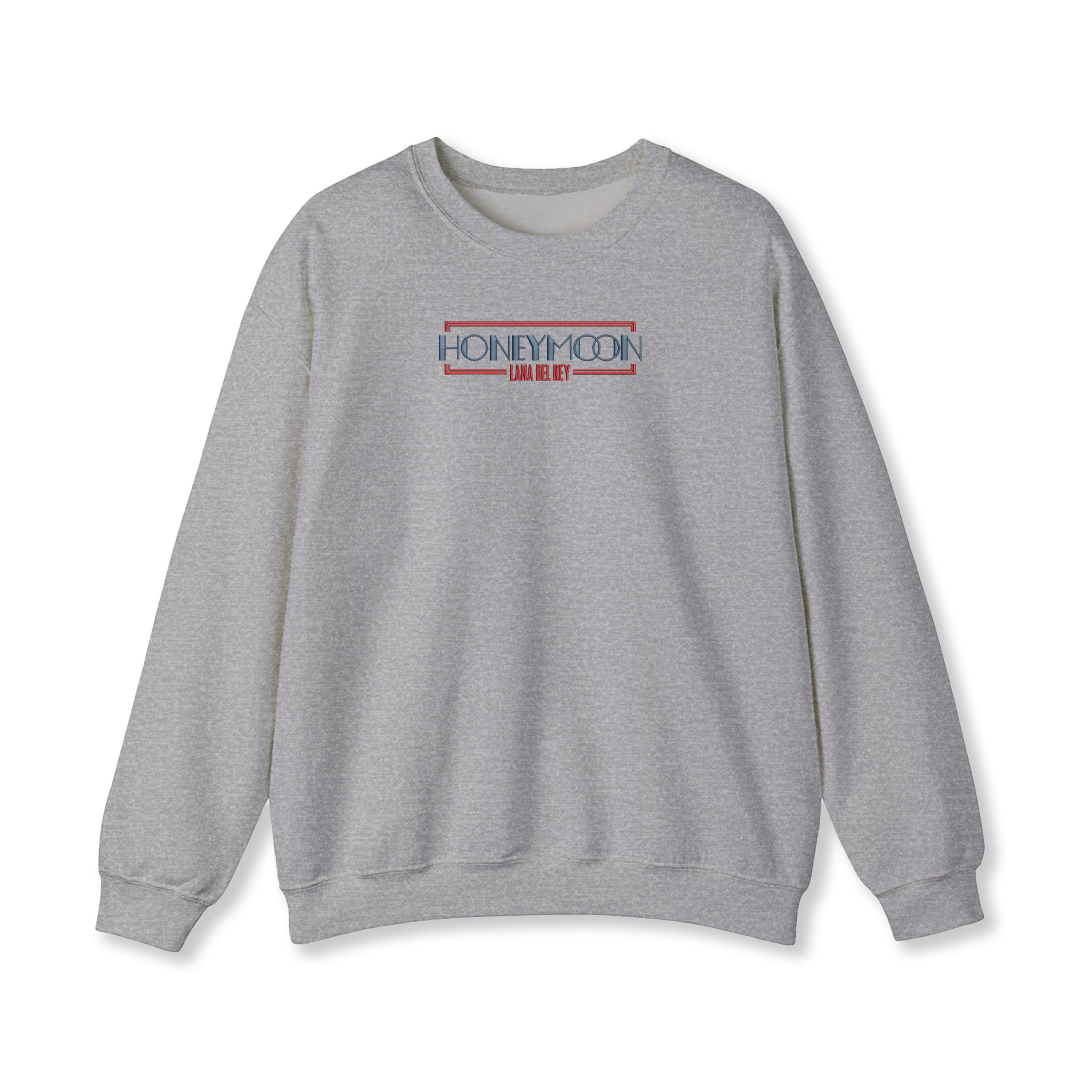 Honeymoon Embroidered Album Sweatshirt
