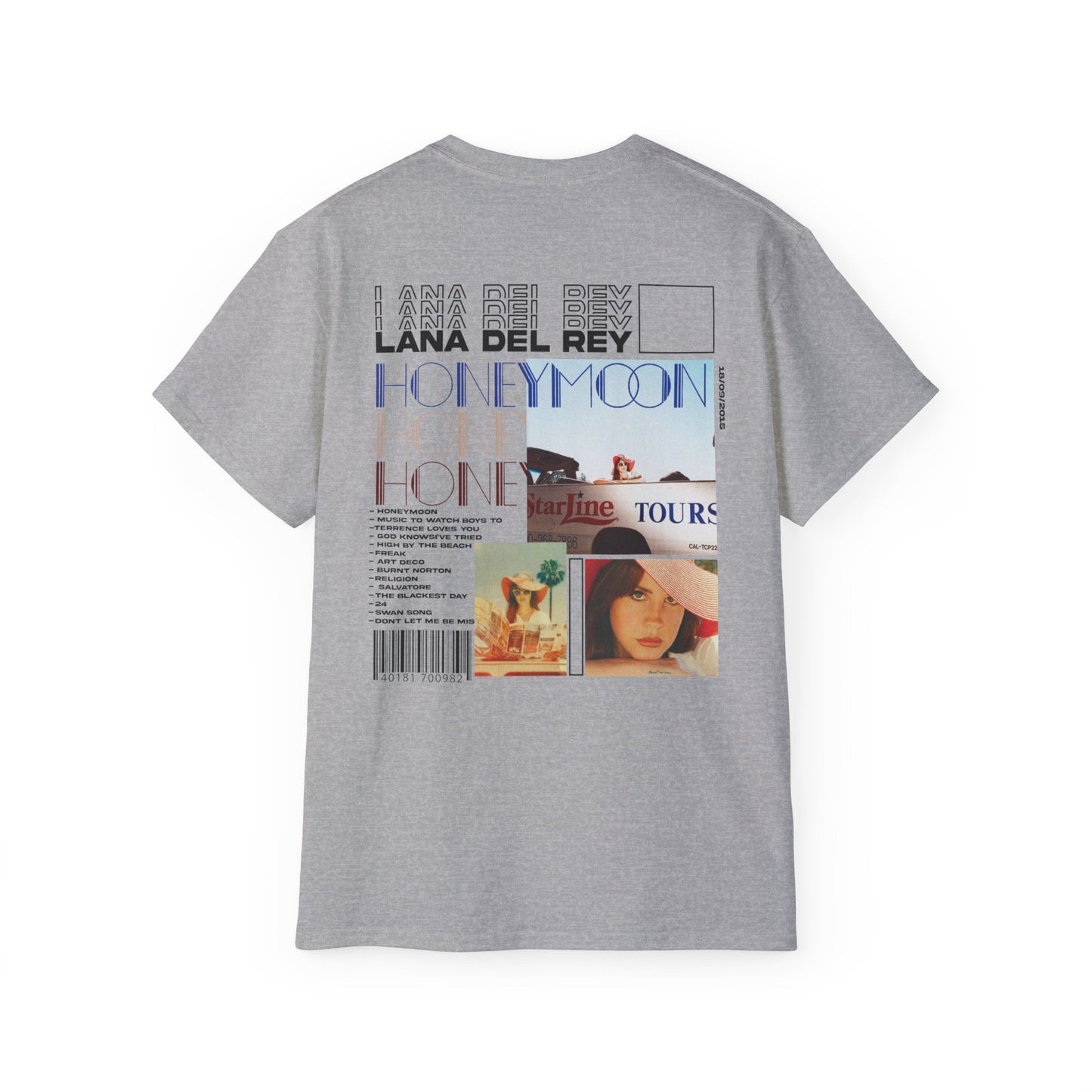 Honeymoon Infographic T--shirt