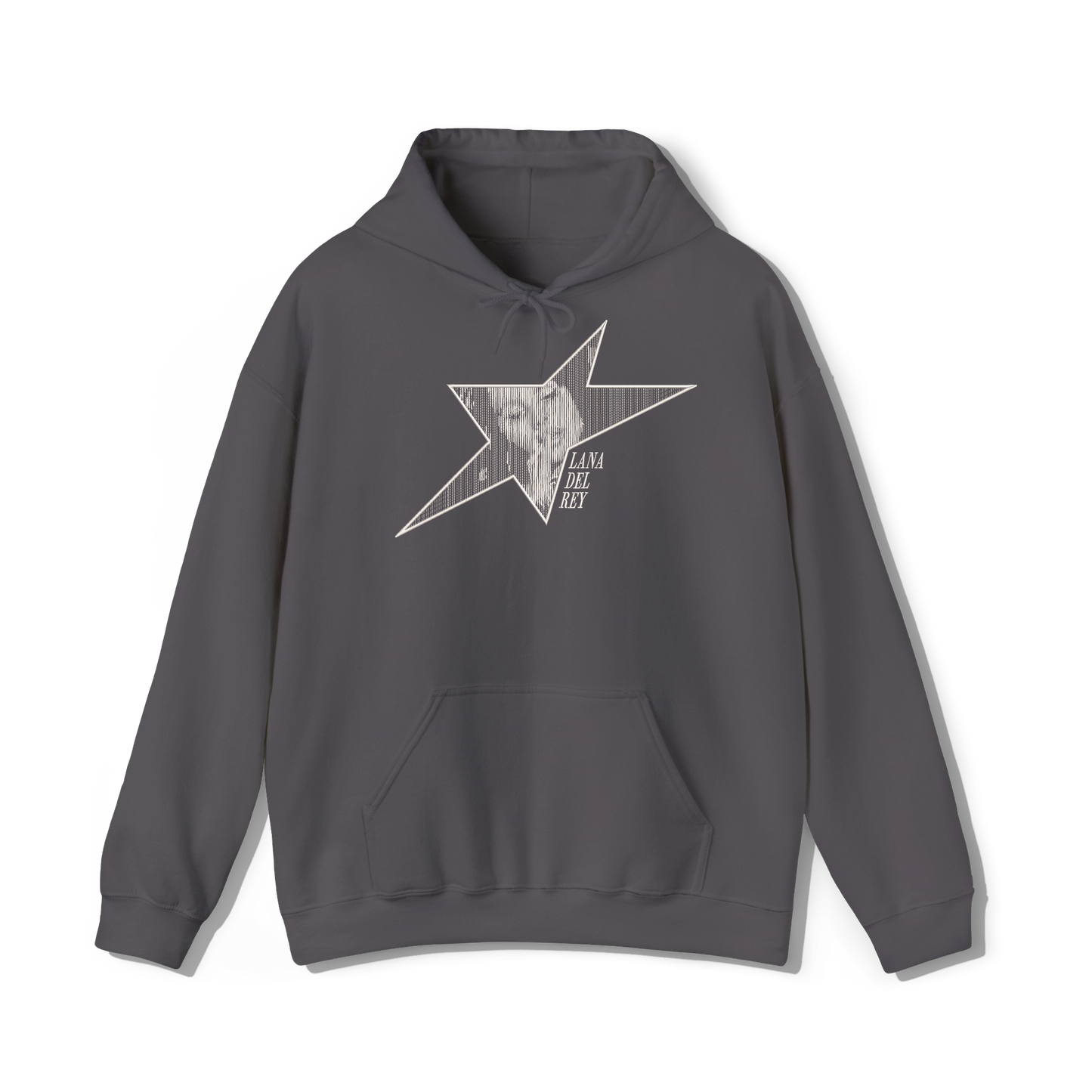 Lana Del Rey Halftone Embroidered Hoodie