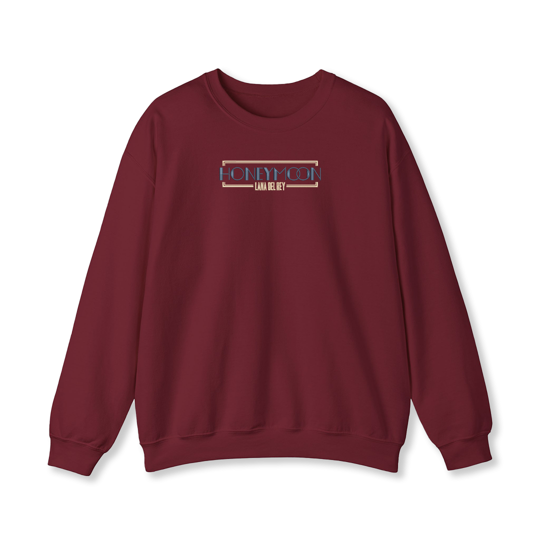 Honeymoon Embroidered Album Sweatshirt