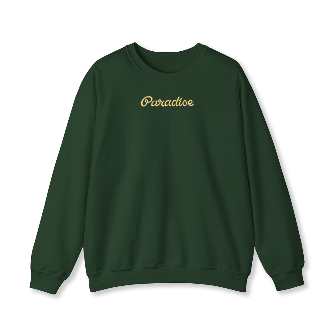 Paradise Embroidered Album Sweatshirt