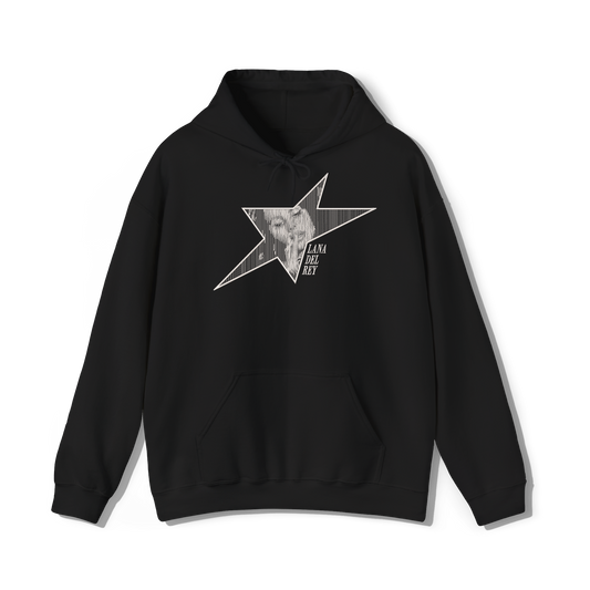 Lana Del Rey Halftone Embroidered Hoodie