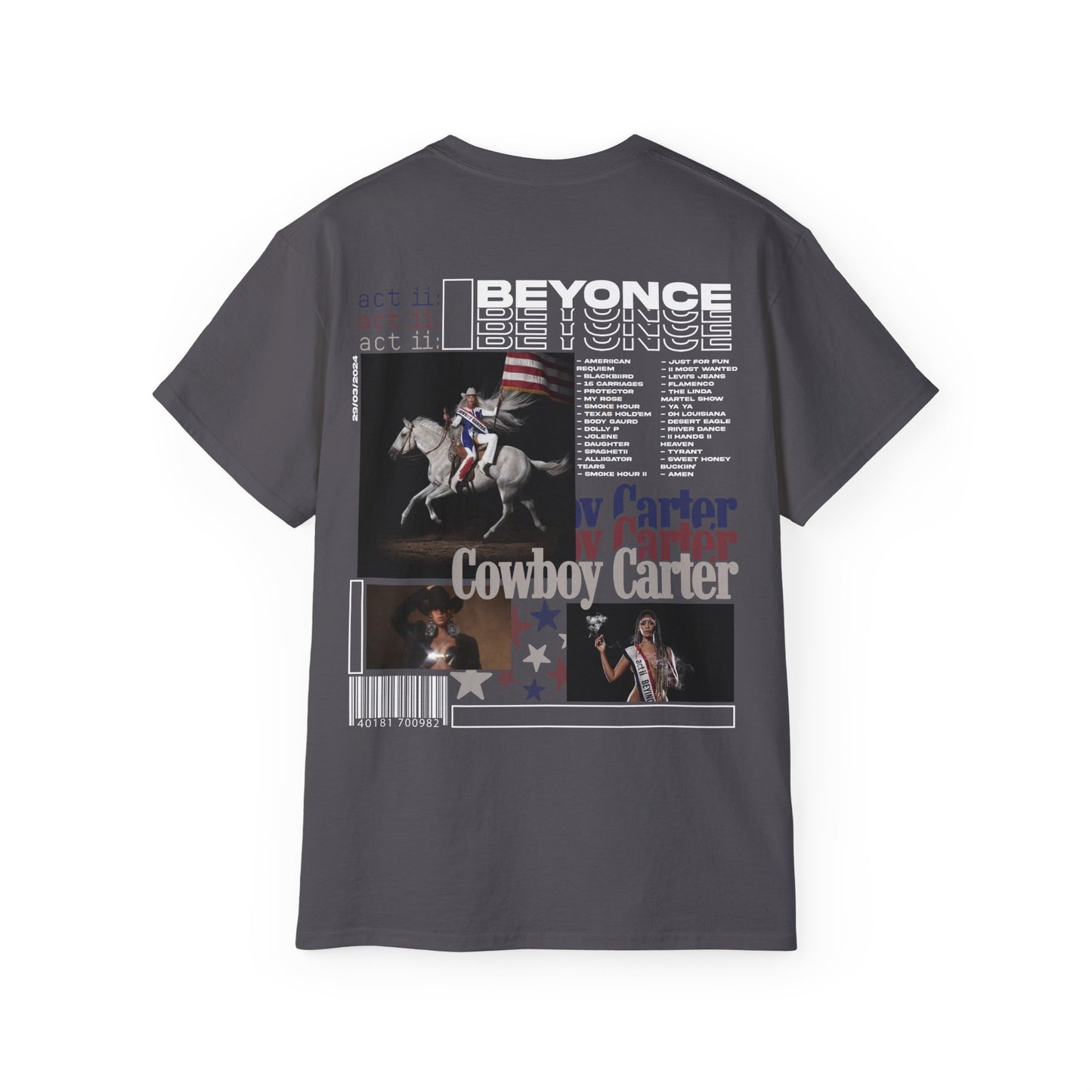 Cowboy Carter Infographic T-shirt