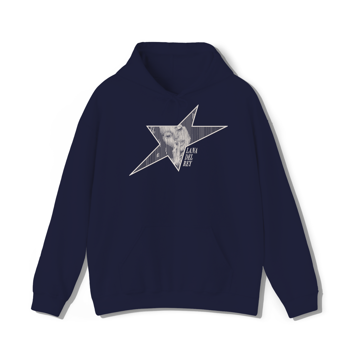 Lana Del Rey Halftone Embroidered Hoodie