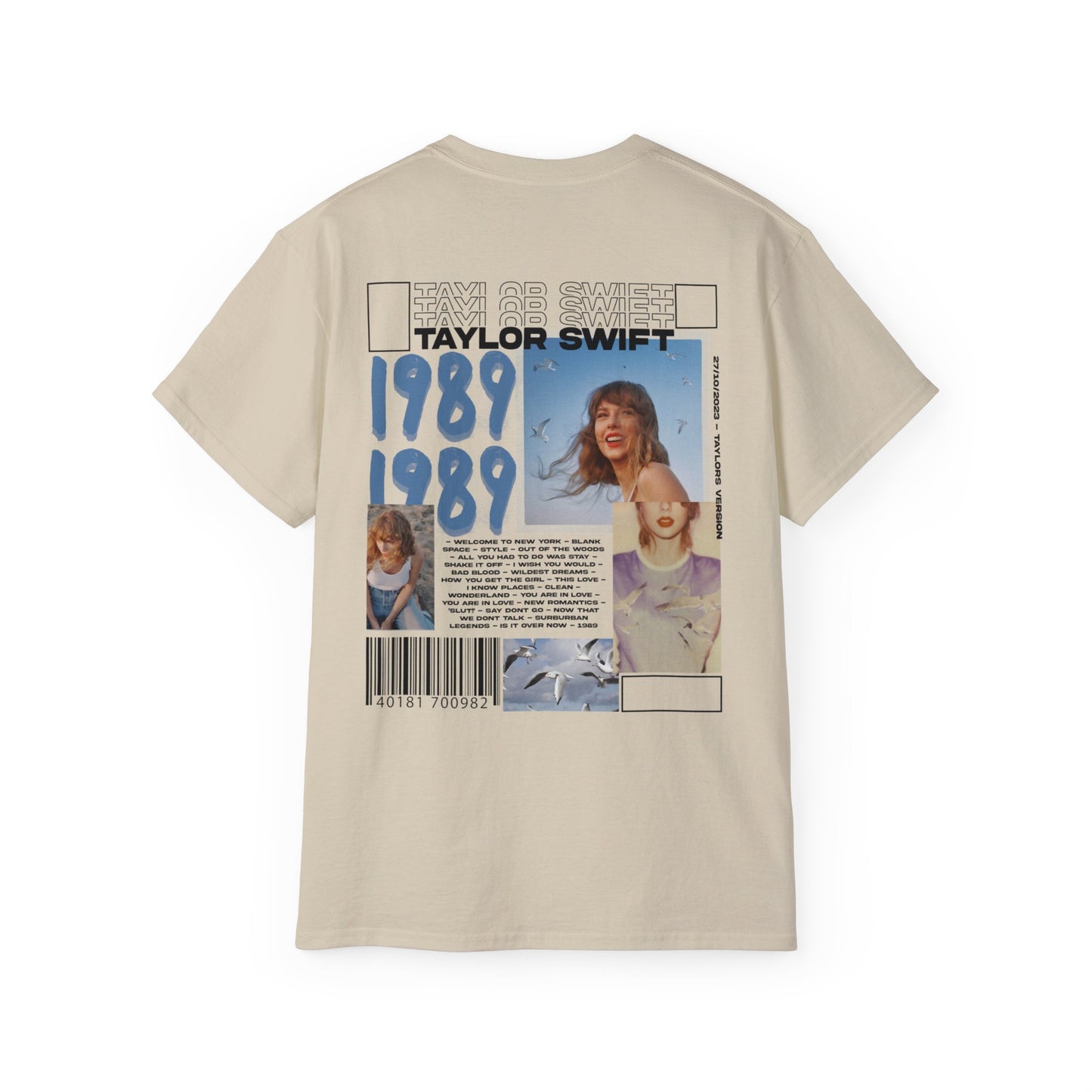 1989 Infographic T-shirt