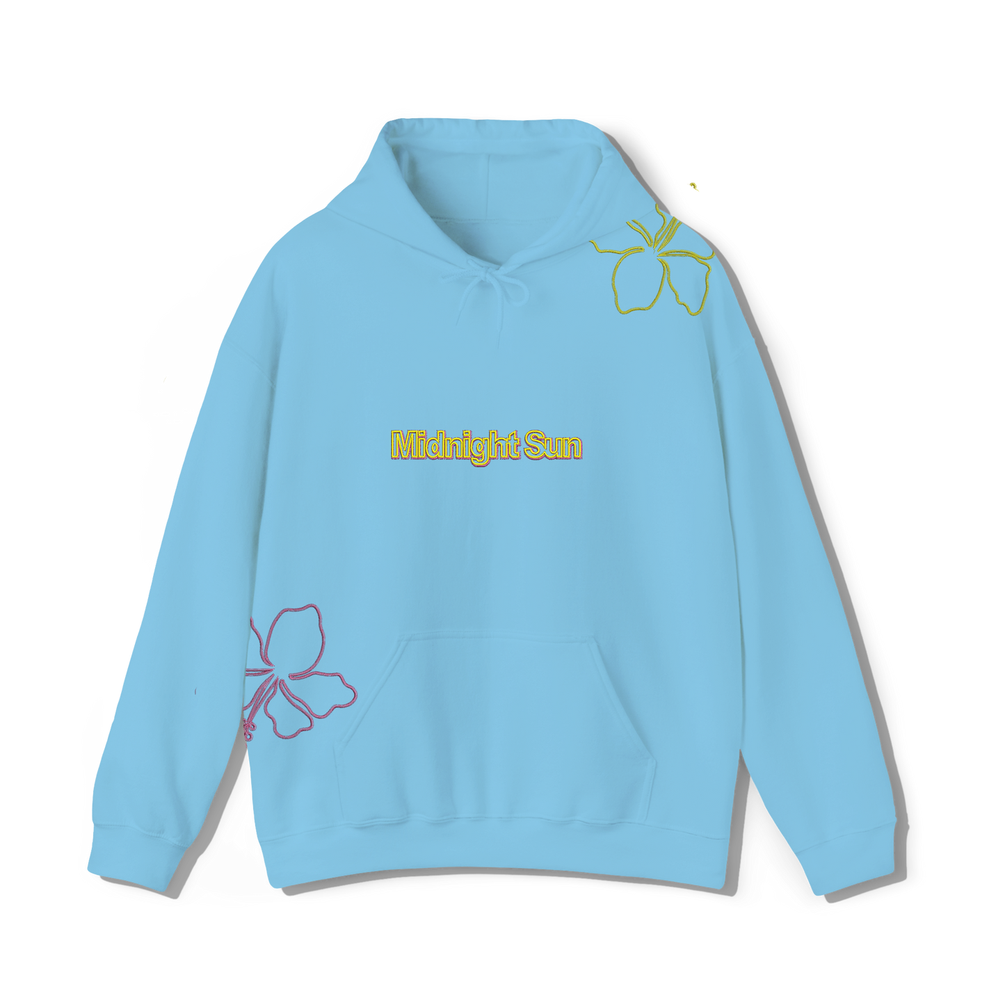 Midnight Sun Embroidered Hoodie