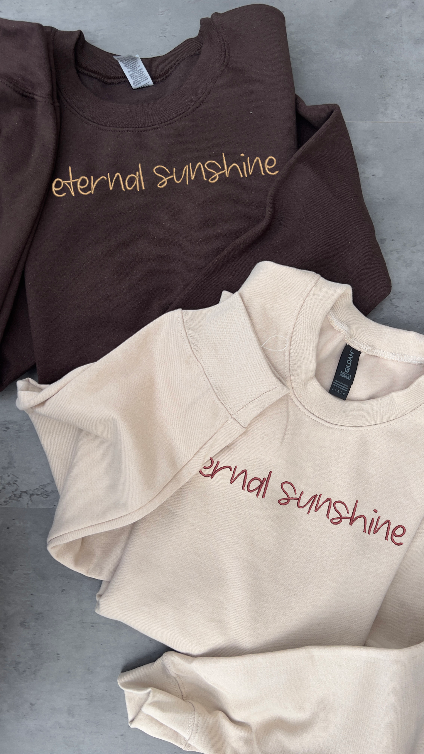 Eternal Sunshine Embroidery
